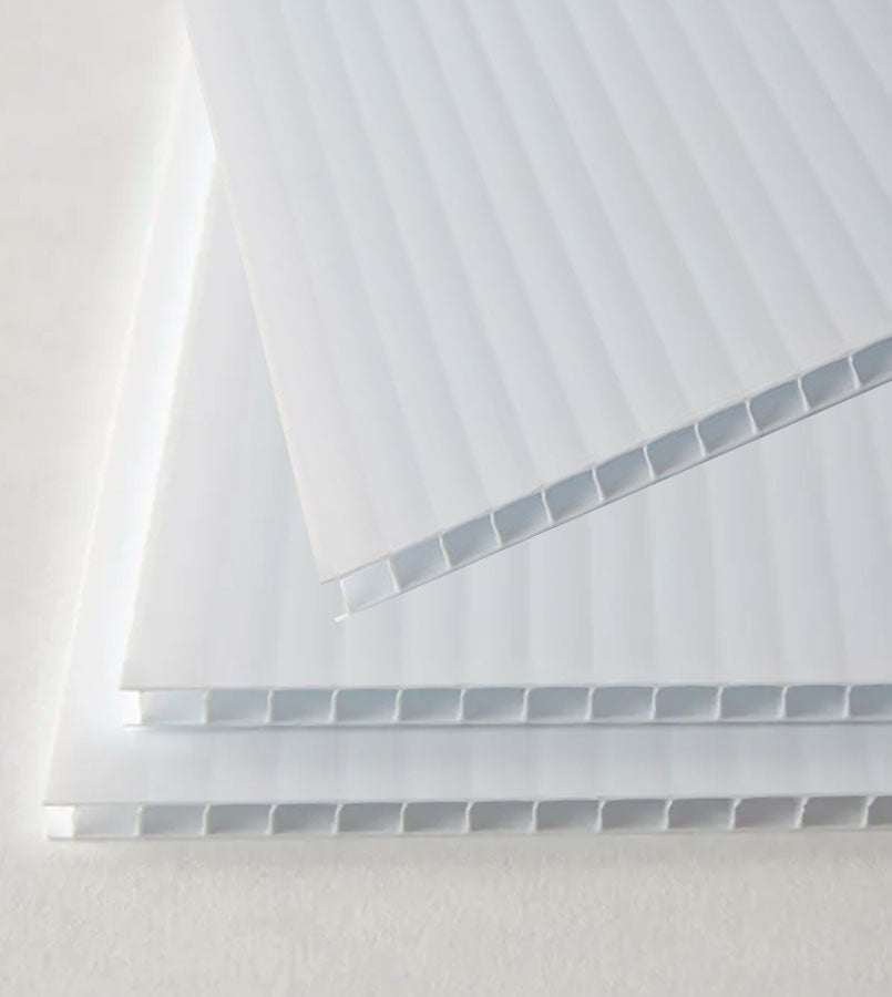 Ridged 3mm Corflute - 600mm X 450mm