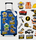 Heavy Duty Die Cut Stickers 125mm x 125mm