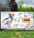 POLYESTER BANNERS 2000mm x 3000mm